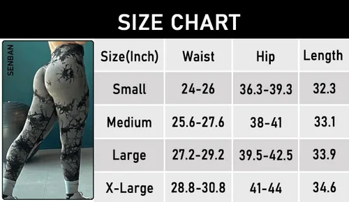 Vista 6 de SENBAN Leggings de entrenamiento para mujer pantalones de yoga de cintura alta con levantamiento de glúteos, leggings de gimnasio sin costuras