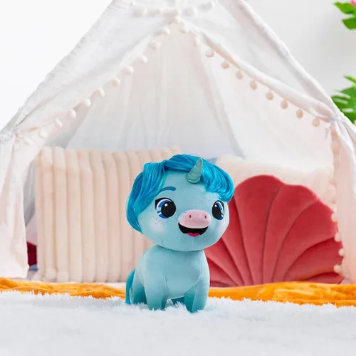 Vista 3 de Not Quite Narwhal Kelp Tuskington - Peluche de 12 pulgadas, material suave para abrazar, gran juego para el cabello