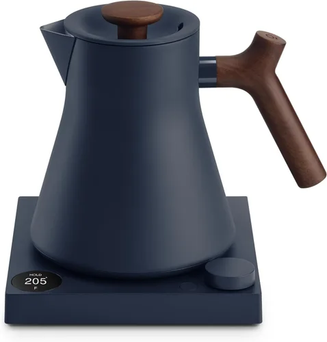 Vista 11 de Fellow Corvo EKG Pro - Tetera eléctrica para té y café, 0.9 litros Precision Temp Control, Stainless Steel, Brew Timer, Smart Scheduling, Wide