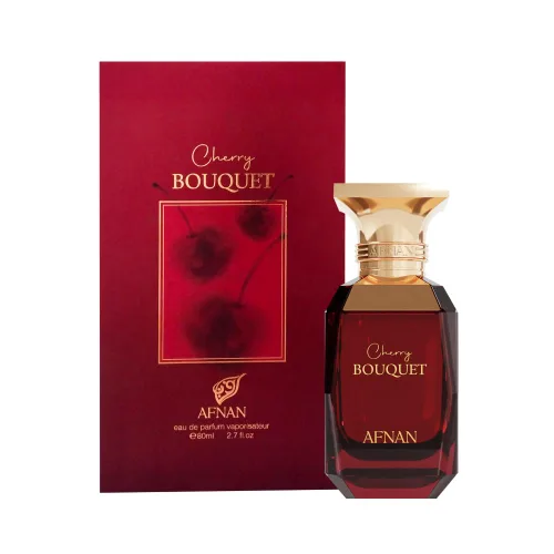Vista 2 de Afnan Cherry Bouquet Eau De Parfum para Mujer, 2.7 Fl. Oz