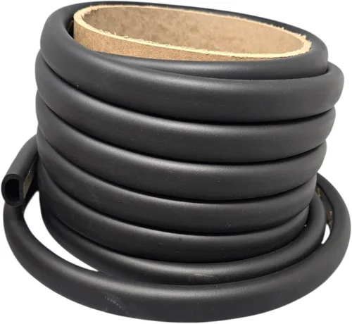 Vista 3 de ESI D Shaped EPDM Foam Rubber Multi-Use Seal - Made in USA - (.687 Inch Height, .875 Inch Width, 25FT Length) Weather Stripping with Thin 93015