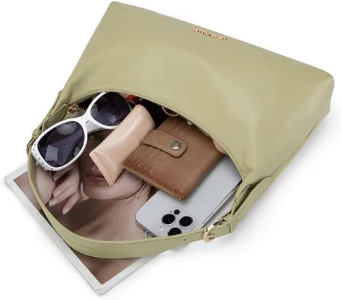 Vista 4 de Montana West Monederos medianos de hombro para mujer, bolsos Hobo Crescent