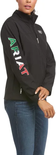 Vista 4 de ARIAT Women's Classic Team Mexico Softshell Water Resistant Jacket