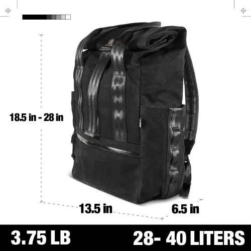 Vista 4 de Mochila para padres, Negro, talla única, Portátil