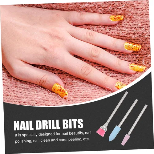 Vista 3 de Beavorty 1 Unidades de Pulidor de Uñas Kit de Manicura Rusa Accesorios de Limpieza Limas de Uñas para Uñas Naturales Kit de Cutícula Bits