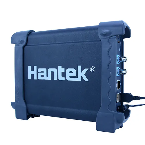 Vista 2 de Hantek DSO3104 Osciloscopio digital de 100 MHz 4 canales, frecuencia de muestreo 1GSa/s, osciloscopios portátiles de PC USB + analizador lógico