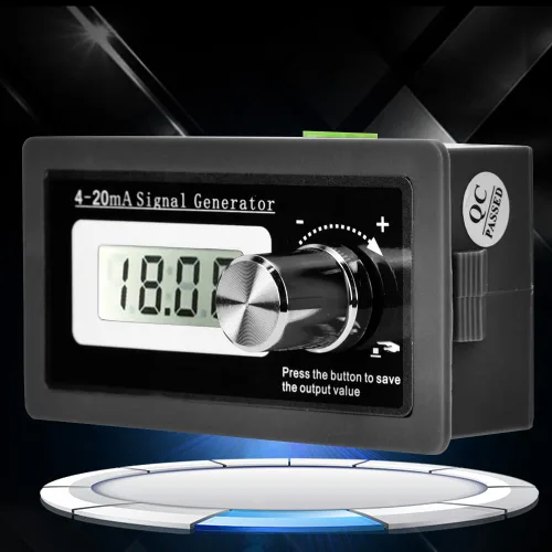 Vista 7 de Jadeshay Generador de señal de 4-20mA, generador de frecuencia de 15-30V, generador de señal de bucle de corriente de dos cables de alta precisión