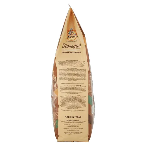 Vista 7 de Antimo Caputo Harina de pizza sin gluten, 11 libras a granel, mezcla de harina y almidón multiusos totalmente natural para hornear pizza, pan y pasta