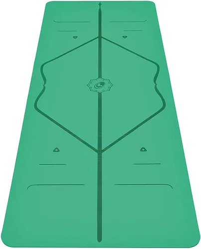Vista 14 de Liforme Esterilla de yoga de viaje – Sistema de alineación patentado, agarre guerrero, antideslizante, ecológico, ultraligero y resistente al sudor