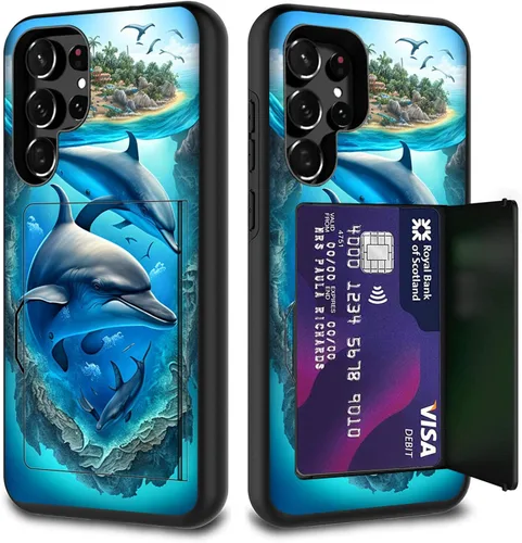 Vista 51 de Funda híbrida de doble capa con función atril para Samsung Galaxy A16 5G de 6.9 pulgadas, diseño de vaca con bandera estadounidense