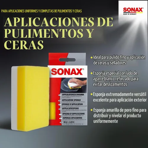 Vista 2 de Esponja de aplicación Sonax