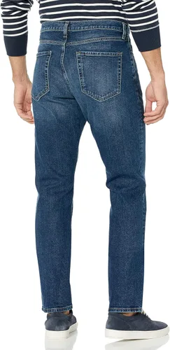Vista 2 de Tienda Essentials - Jeans elásticos de ajuste atlético para hombre