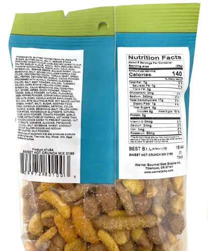 Vista 3 de Werner Snacks Sweet Hot Crunch Mix – Mezcla de aperitivos dulces picantes, tamaño de 5 onzas (paquete de 6)