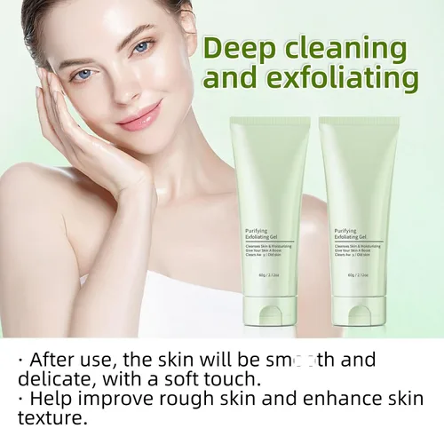 Vista 5 de Gel exfoliante purificador, gel exfoliante purificador, gel hidratante purificador, exfoliante purificador, exfoliante purificador, exfoliante