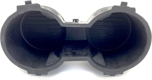 Vista 2 de Portavasos de goma negro de ébano titulares de taza de agua para automóvil compatible con Ford F-250 F-350 Super Duty F-150