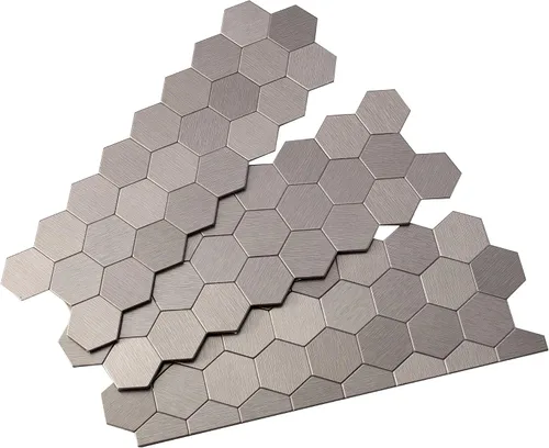 Vista 4 de Azulejos adhesivos, de la marca Aspect, con acabado mate para cocinas y baños, A98-51