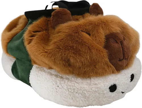 Vista 2 de Capybara Sushi Chalk Bag – Lindo accesorio de escalada en roca para gimnasio interior y uso al aire libre