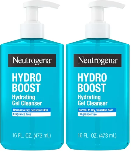 Vista 11 de Neutrogena Hydro Boost Limpiador Facial, Sin Fragancia, Limpiador Facial Hidratante con Ácido Hialurónico, Limpiador Facial Espumoso Diario
