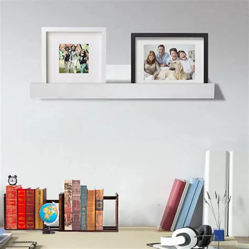 Vista 2 de Estantería de escritorio expandible, organizador de escritorio, estante de almacenamiento para suministros de oficina, cocina, baño