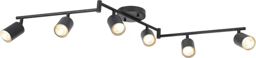Vista 11 de BoostArea Kit de Iluminación de Riel LED de 2 Luces, Blanco Iluminación de Focos de Techo de 2 Vías, Cabezal de Luz Flexiblemente Giratorio