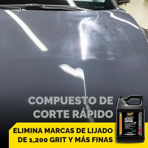 Vista 5 de Líquido de pulido Meguiar's M100 Mirror Glaze Pro Speed Compound El compuesto de frotamiento para automóviles elimina hasta 1.200 marcas de lijado