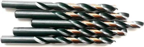 Vista 5 de 5 brocas helicoidales recubiertas de oro y negro de 3/8 pulgadas