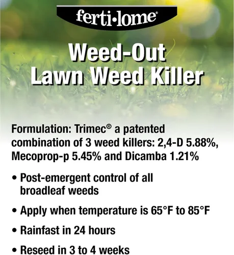 Vista 2 de Fertilome (10510) - Asesino de malezas para césped (16 oz) Triclopyr liquid concentrate - Treats 200+ broadleaf weed species, 8,000 sq ft/pint