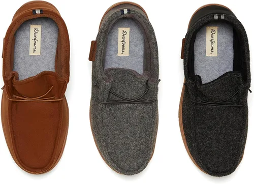 Vista 7 de Dearfoams Men's Bennett IndoorOutdoor Memory Foam Comfort Chukka Boot