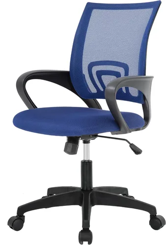 Vista 12 de PayLessHere Silla de oficina en casa, silla de escritorio para computadora, silla ergonómica ajustable, soporte lumbar, reposabrazos ejecutiva