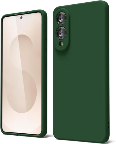 Vista 249 de oakxco Funda para teléfono Samsung Galaxy S8 de silicona líquida, delgada y fina de gel de goma suave TPU cubierta protectora simple llana