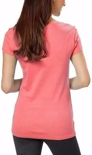 Vista 3 de Kirkland Signature Camisetas prémium de algodón con cuello en V para mujer