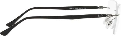 Vista 4 de Ray-Ban RX8767 - Marcos rectangulares de titanio para anteojos
