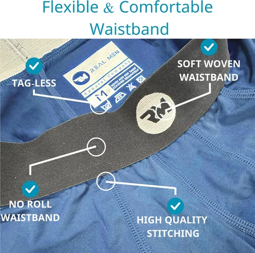 Vista 4 de Real Men D Pouch - Pantalones de compresión para hombre, leggings para hombre, pantalones de yoga, medias, capa base para hombres clima frío