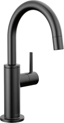 Vista 9 de Delta Grifo dispensador de bebidas contemporáneo, grifo de fregadero de cocina de agua potable de níquel cepillado, acero inoxidable ártico