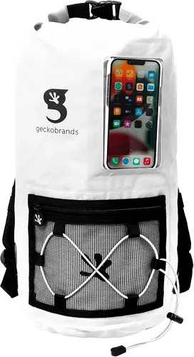 Vista 14 de Geckobrands Hydroner 20L Mochila impermeable Geckoflage océano