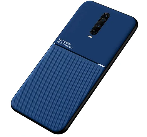 Vista 11 de Kepuch Mowen Funda Cubierta Parachoques Placa De Metal Incorporada Para Xiaomi Redmi K30/K30i/Poco X2 - Negro Mowen-Negro
