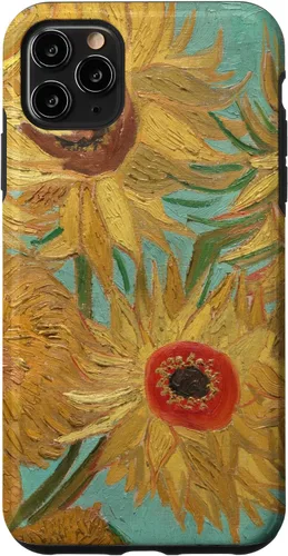 Vista 12 de Vincent van Gogh - Carcasa para iPhone XS, diseño de girasoles