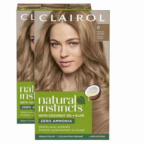 Vista 34 de Clairol Natural Instincts - Tinte semipermanente para el cabello, color negro 2, paquete de 1 unidad 2 negro