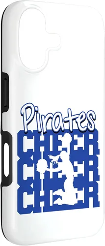 Vista 90 de Pirates Cheer Back to School Cheerleading Spirit B Case for iPhone 16
