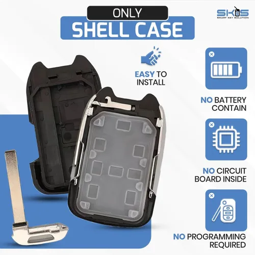 Vista 4 de Funda con control remoto de entrada sin llave para Chevy Tahoe Suburban / GMC Yukon (HYQ1AA) 2014 2015 2016 2017