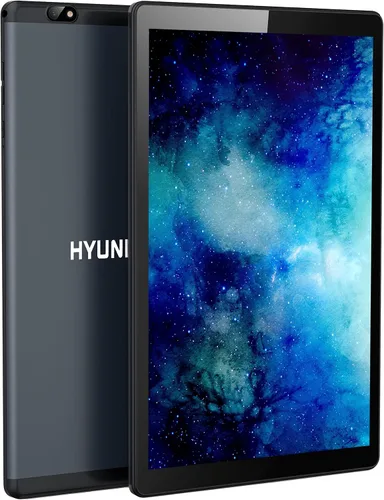 Vista 3 de HYUNDAI Hytab Plus - Tablet Android de 10 pulgadas, pantalla HD, 3 GB de RAM y 32 GB de almacenamiento de cuatro núcleos, Android 11, WiFi AX