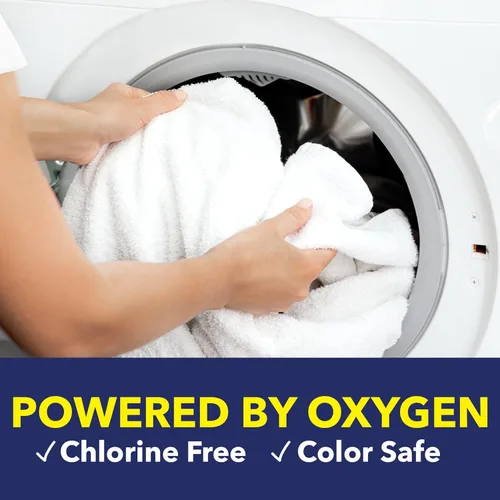 Vista 8 de OxiClean White Revive Blanqueador de ropa y quitamanchas Power Paks, 24