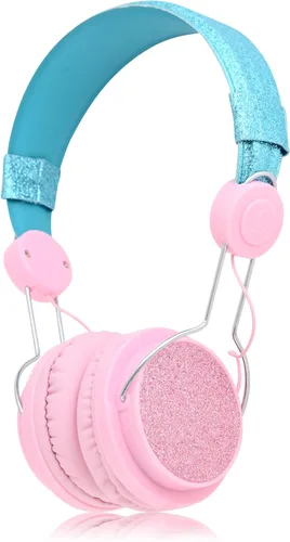 Vista 4 de Accutime JoJo Siwa Nickelodeon - Reloj inteligente de aprendizaje educativo para niñas con auriculares verdes y rosados a juego (modelo JOJ40159AZ)