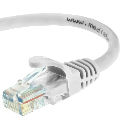 Vista 12 de Cable de conexión Ethernet Mediabridge CAT6 (0.91 m) Conectores RJ45 con contactos chapados en oro (10 Gbps)