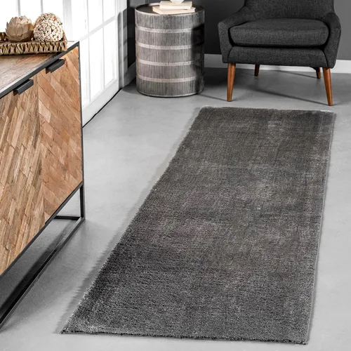 Vista 19 de nuLOOM Alfombra de Área Cuadrada de 6 pies Cozy Plush SuperiorWash, Lavable a Máquina, Antideslizante, Alfombra Shag Suave y Esponjosa para Sala