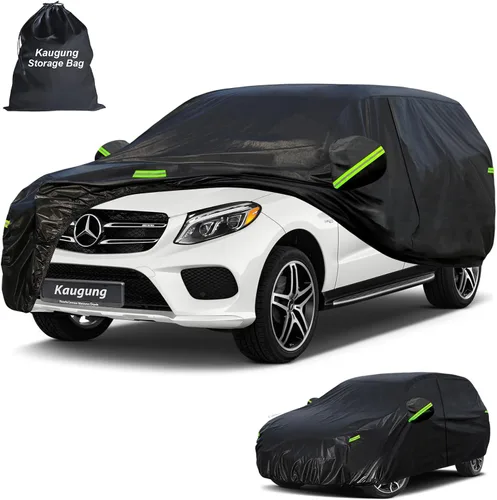 Vista 83 de Kaugung Funda para Coche de Ajuste Personalizado BMW Serie 3 E30 (1982-1994), 7 Capas Resistente al Viento Todo Clima Impermeable Cubierta Exterior