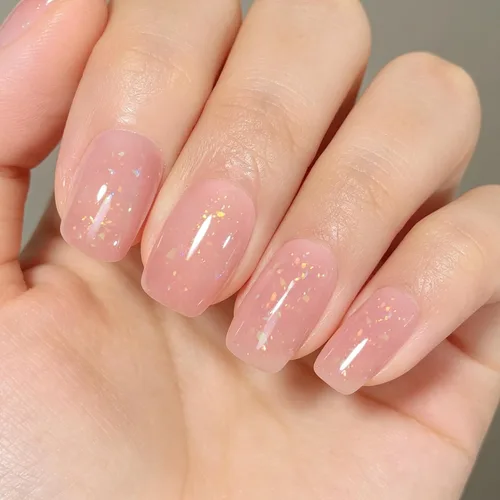 Vista 10 de YTD Likomey Esmalte de uñas de gel azul gelatina, 49.2 ft, translúcido transparente de pigmento fino, gel de uñas UV, manicura y pedicura
