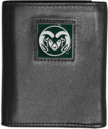 Vista 15 de Siskiyou Sports NCAA unisex Deluxe Leather Tri-fold Wallet