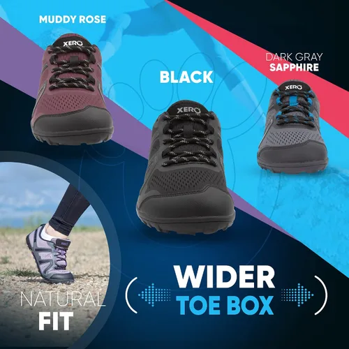 Vista 7 de Xero Shoes Tenis de correr Mesa Trail II para mujer, ligeros, descalzos