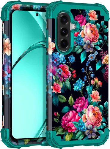 Vista 22 de Rancase Compatible con Galaxy A16 5G Funda, Protección Resistente a los Golpes de Tres Capas de Servicio Pesado Parachoques de Plástico Duro + Funda